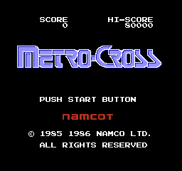 Metro Cross abandonware