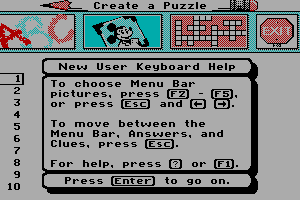 Mickey's Crossword Puzzle Maker 17