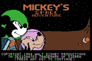 Mickey's Space Adventure 0