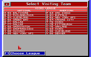 Micro League Football abandonware