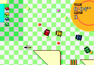 Micro Machines: Military abandonware