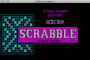Micro Scrabble 2