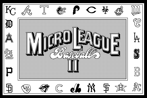 MicroLeague Baseball II 0