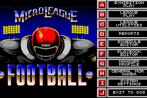 MicroLeague Football 2 0