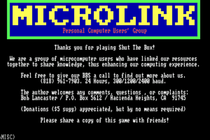 MicroLink Shut the Box 11