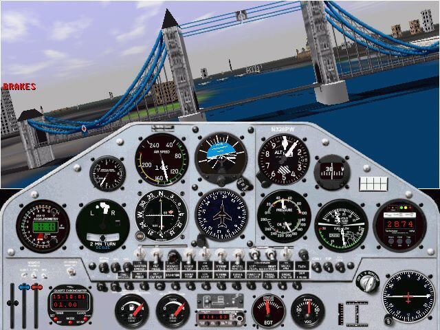 Download Microsoft Flight Simulator (v5.0) - My Abandonware