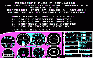 Download Microsoft Flight Simulator (v1.0) - My Abandonware