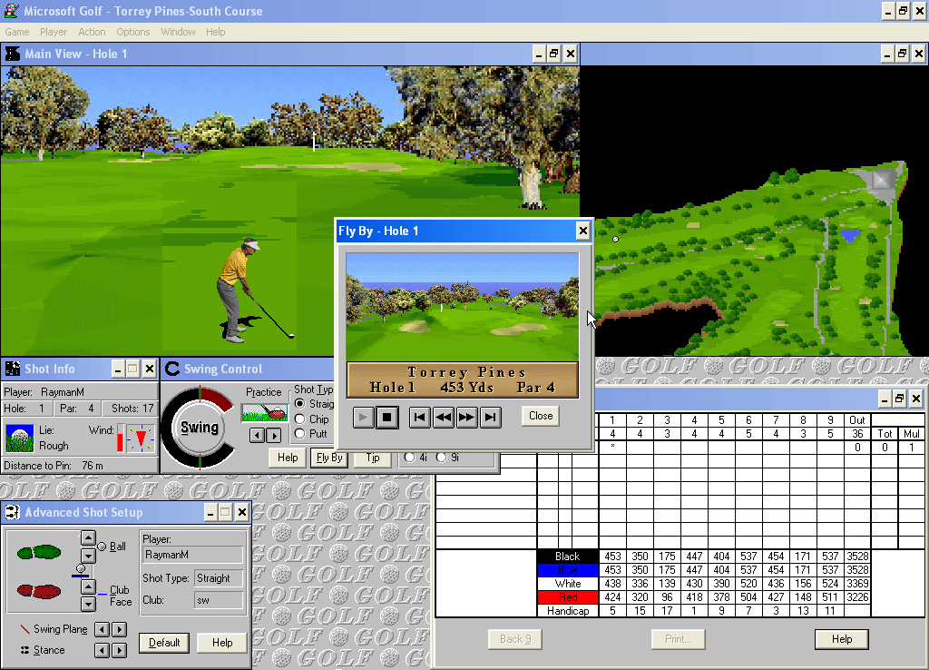 Microsoft Golf: Multimedia Edition 6