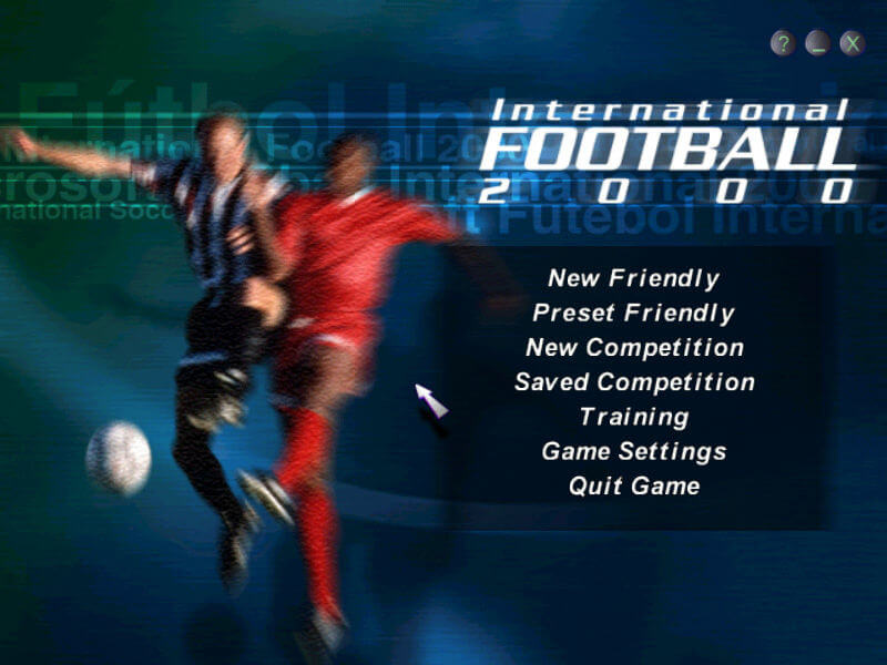 Microsoft International Soccer 2000  Futebol Internacional 2000 para PC  (1999)