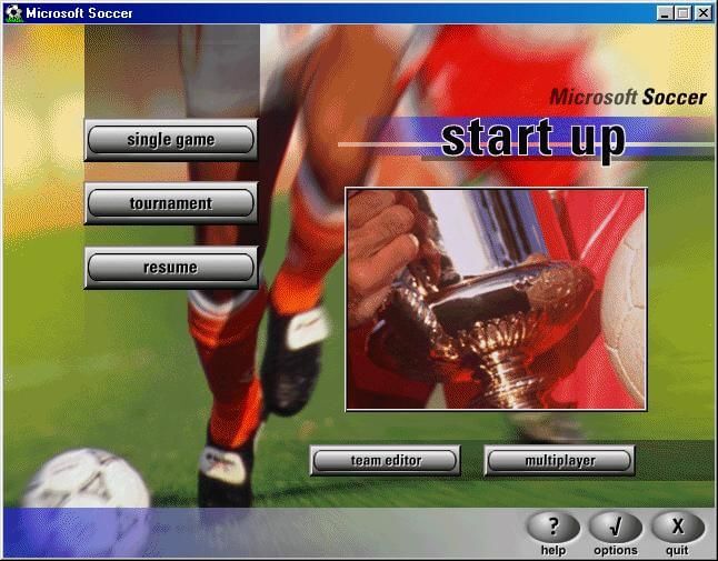 Soccer Superstars PC retro gaming (MS-DOS 5.0/Windows 95)