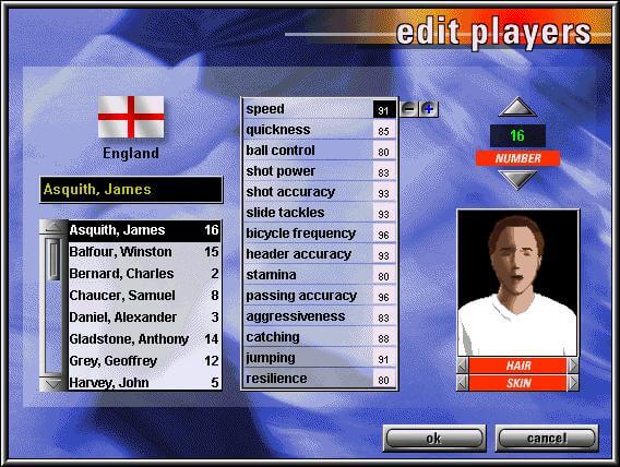 Microsoft Soccer para PC (1996)