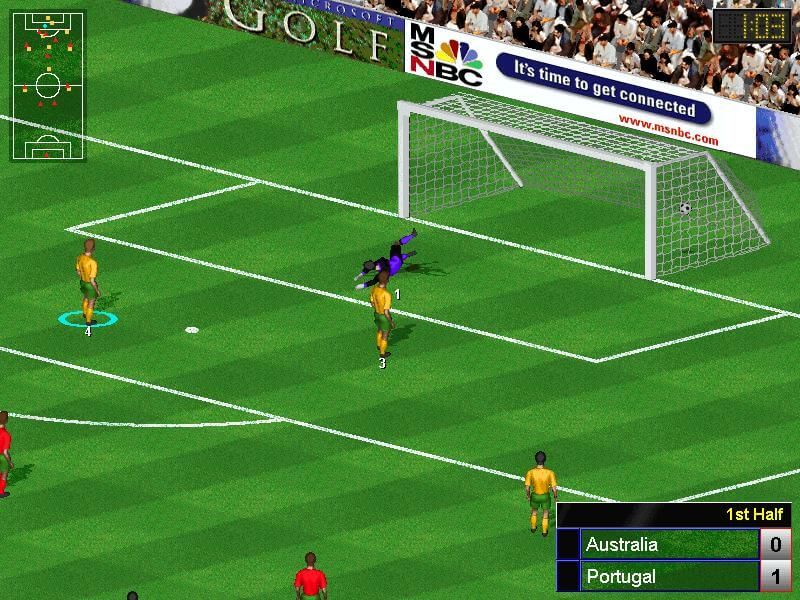 Microsoft Soccer para PC (1996)