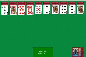 Microsoft Spider Solitaire 1