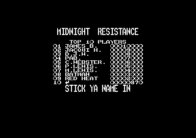 Midnight Resistance 10