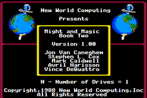 Might and Magic II: Gates to Another World abandonware