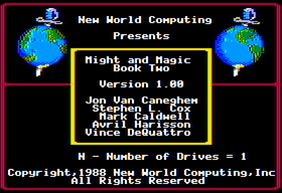 Might and Magic II: Gates to Another World abandonware