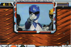 Mighty Morphin Power Rangers Jigsaw Puzzles CD-ROM 0