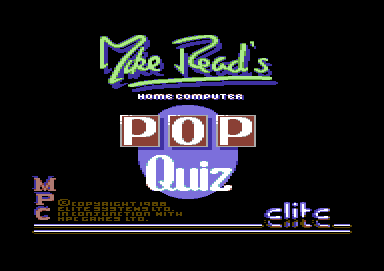 Mike Read's Computer Pop Quiz 0