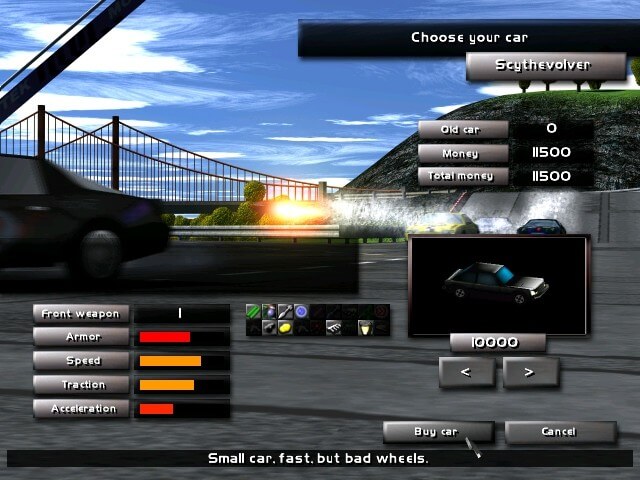 Mini Car Racing (PC, CD-ROM) eGames, Inc. - 2001 USA, Canada Release -  Eli's Software Encyclopedia