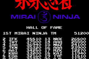 Mirai Ninja 4
