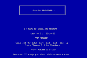 Mission: Mainframe 0