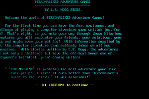 Mission's End: A Personalized Adventure Sample 1