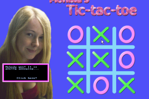 Monika's Tic Tac Toe abandonware
