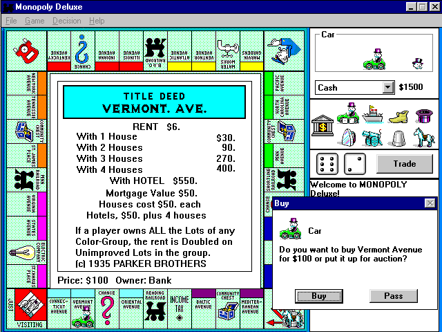 Download Monopoly Deluxe - My Abandonware