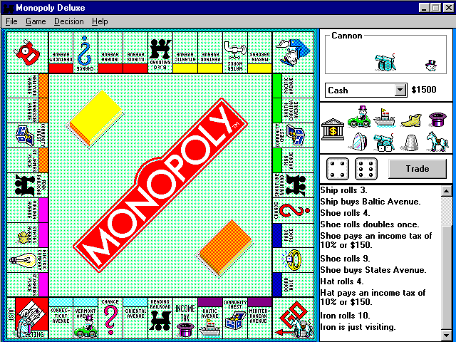 Monopoly Deluxe : Virgin Games, Inc. : Free Borrow & Streaming : Internet  Archive