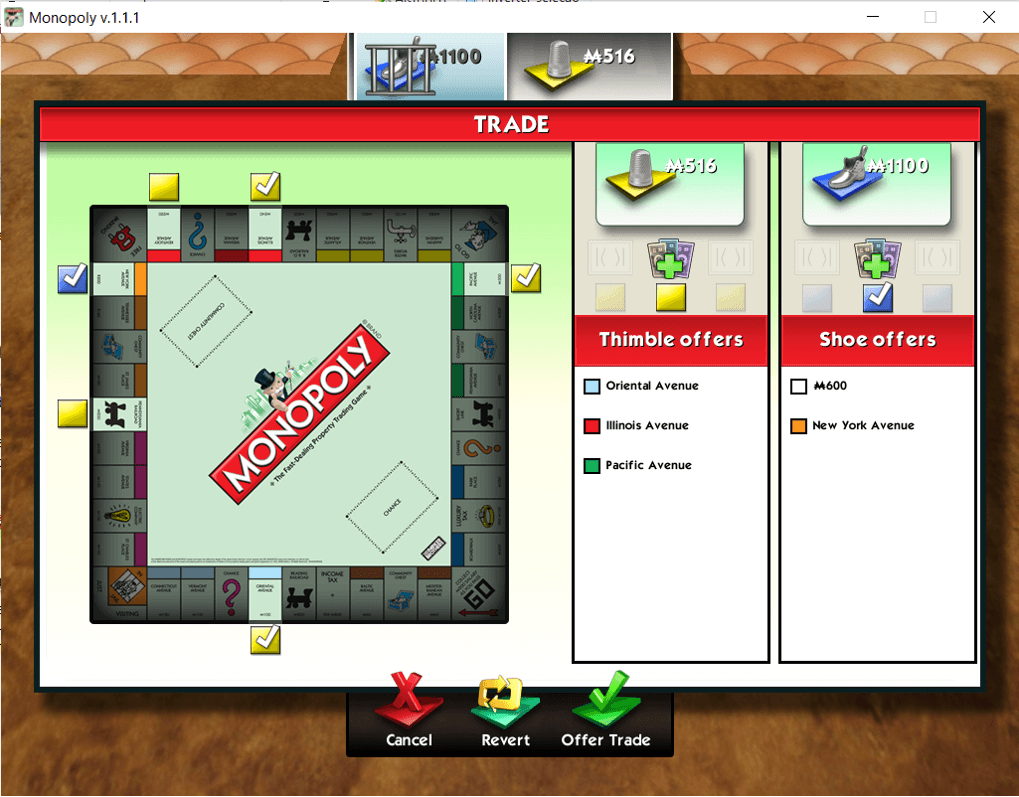 Monopoly (2012) by Sperasoft Windows game