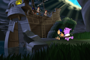Moop and Dreadly in the Treasure on Bing Bong Island 16
