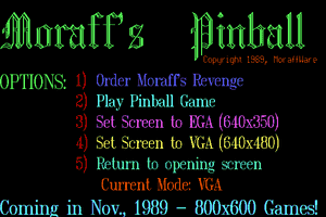 Moraff's Pinball 0