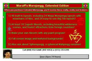 Moraff's Tinyjongg 15