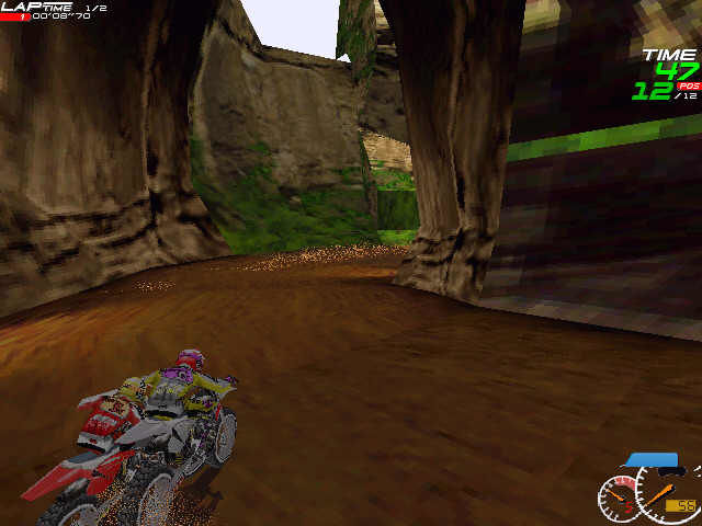 Moto Racer 1997 (em Português) - Gameplay Windows 98 