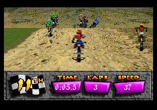 Jogo Motocross Sega 32x Original