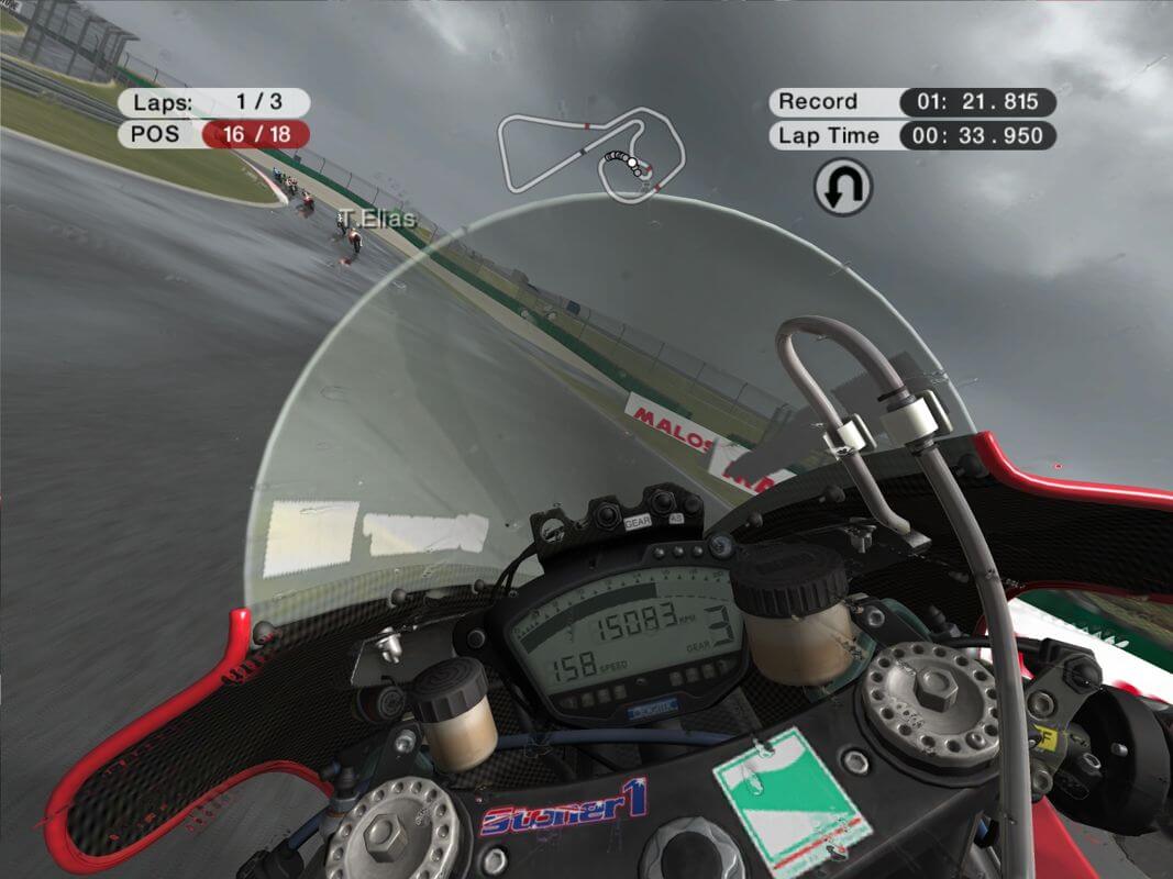 Screenshot of MotoGP 08 (Windows, 2008) - MobyGames