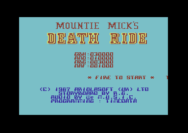 Mountie Mick's Deathride 1