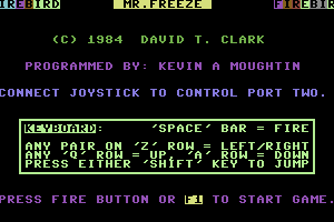 Mr. Freeze abandonware