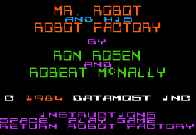 Mr. Robot and His Robot Factory 1