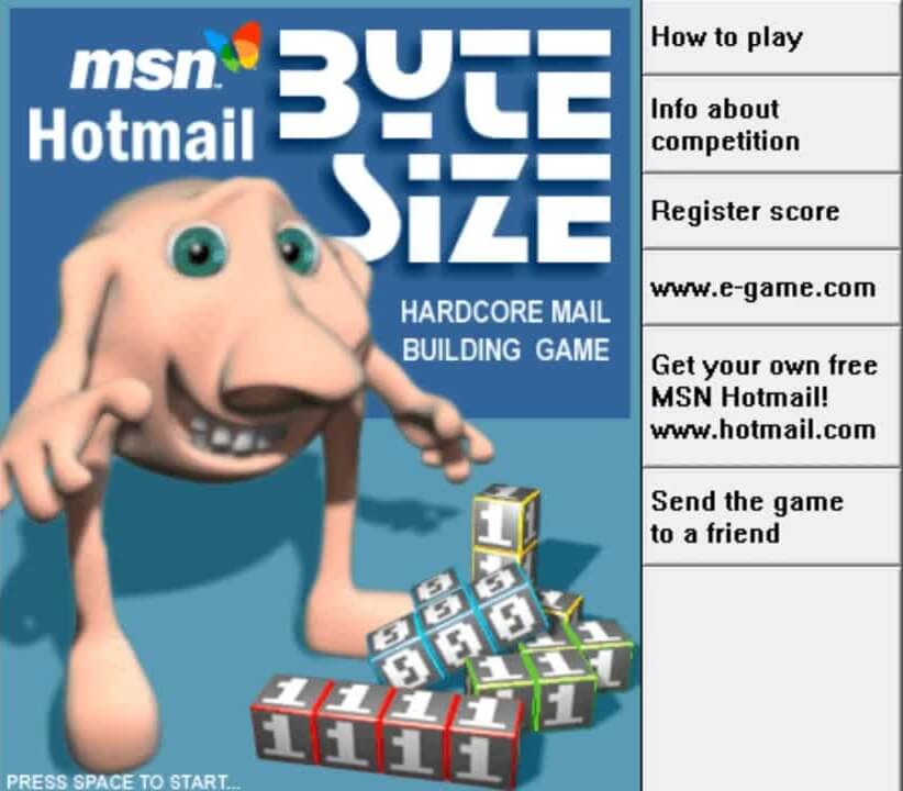 Download MSN Hotmail - Byte Size (Windows) - My Abandonware