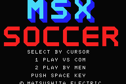 MSX Soccer 0