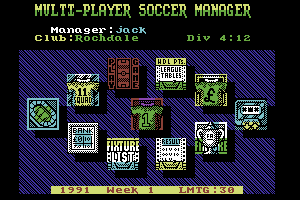 Multi-Player Soccer Manager abandonware