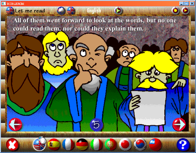 Multilingual Bible Story 2 Daniel & The Lions abandonware