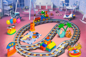 Muppet Babies Toyland Train 0