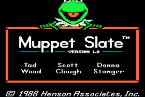 Muppet Slate abandonware
