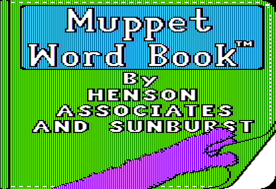 Muppet Word Book 0