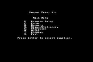 Muppets Print Kit 1
