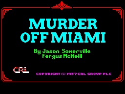 Murder off Miami 0