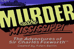 Murder on the Mississippi 0
