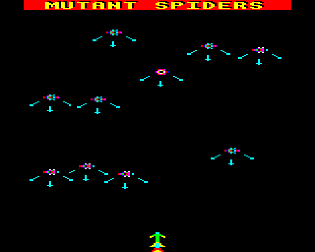 Mutant Spiders abandonware